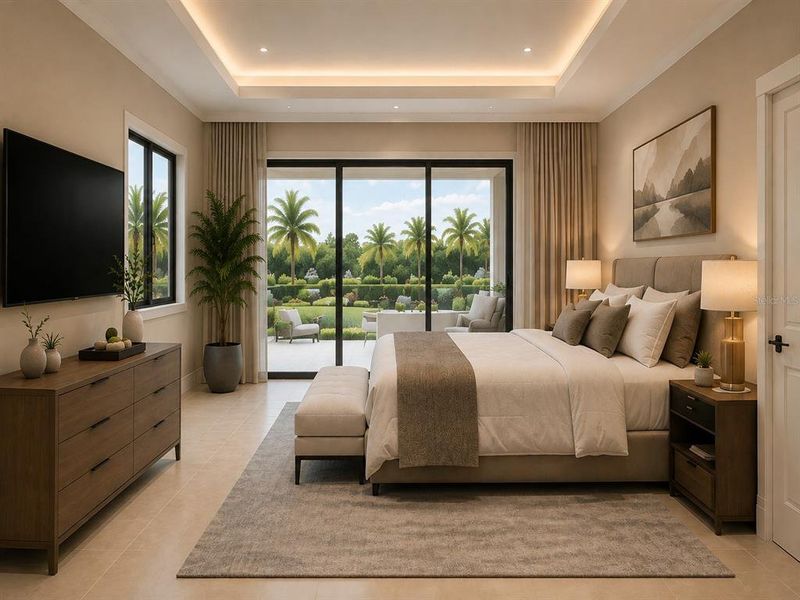 Furnished interior view inside a new home in , Port Charlotte (Image 9).