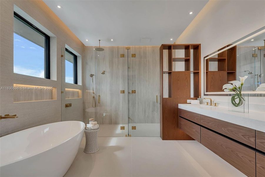 Furnished interior view inside a new home in , Pinecrest (Image 28).