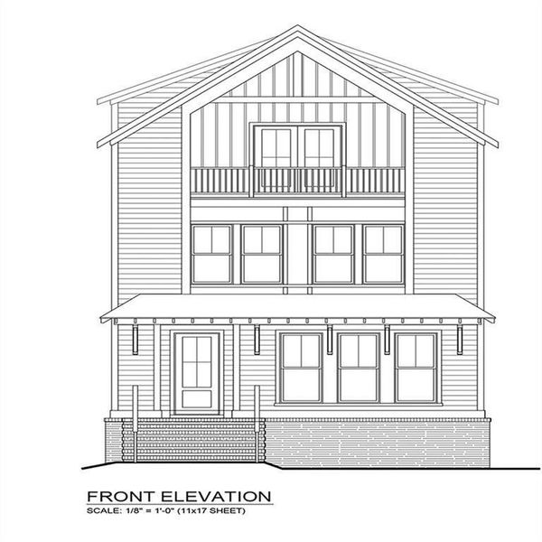 Front exterior of a new home in , Alpharetta, GA, highlighting curb appeal (Image 3).