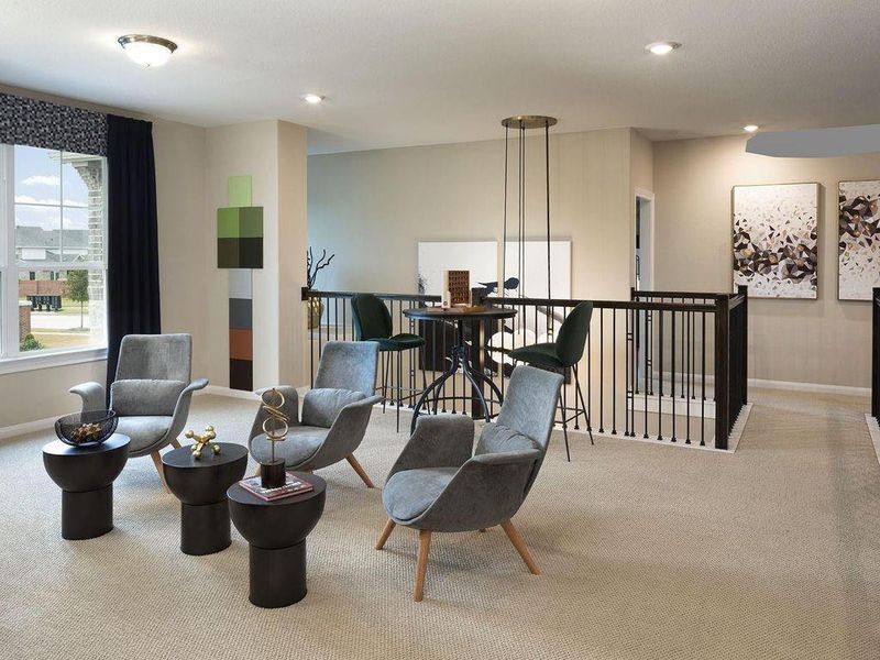 Photo is not of the actual home, but is an inspirational photo of builder’s model home and may depict options, furnishings, and/or decorator features that are not included.