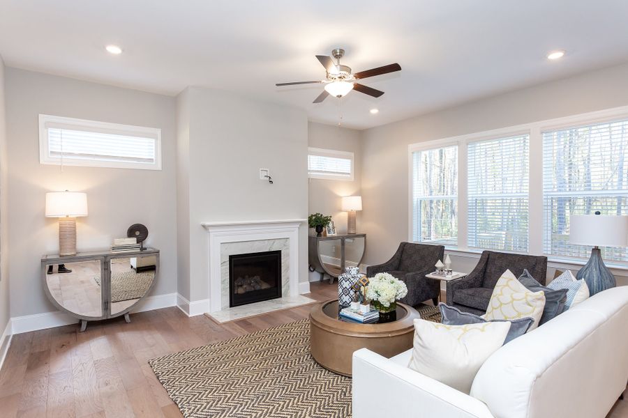 Representative furnished interior of a home built from the Statesville by Caruso Homes in Sauls Landing, Zebulon (Image 11). Representative furnished interior of a home built from the Statesville by Caruso Homes in Sauls Landing, Zebulon (Image 11).