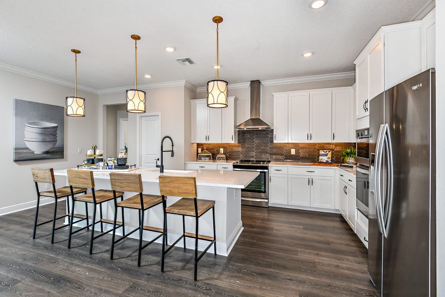 Representative furnished interior of a home built from the Hudson by Beazer Homes in Acuera Estates, Apopka (Image 9).