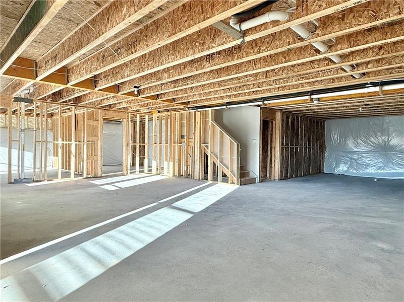 In-progress construction of a new home in , Braselton, GA (Image 37).