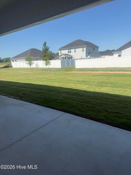 Exterior details and patio area of a home in Summer Place, Grimesland (Image 3).