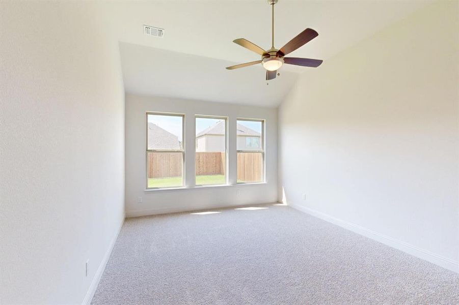 Spacious, unfurnished interior of a new home in Vintage Village, Argyle (Image 15). Spacious, unfurnished interior of a new home in Vintage Village, Argyle (Image 15).