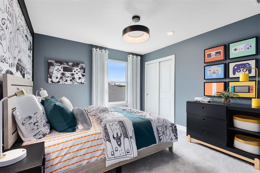 Furnished interior view inside a new home in Hartford Terrace, Davenport (Image 31).