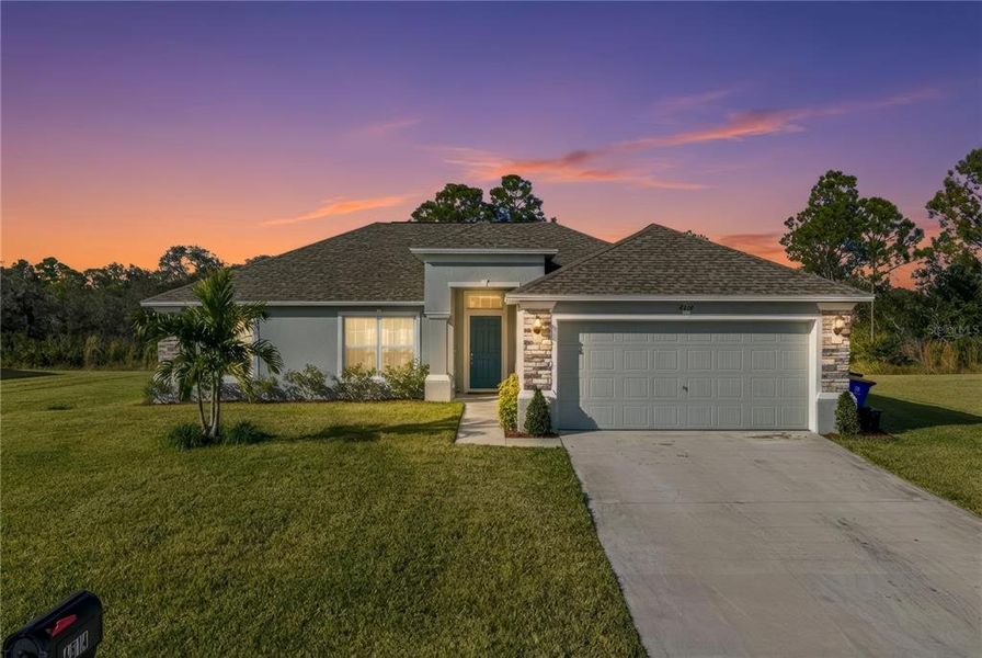 Front exterior of a new home in , Sebring, FL, highlighting curb appeal (Image 25).