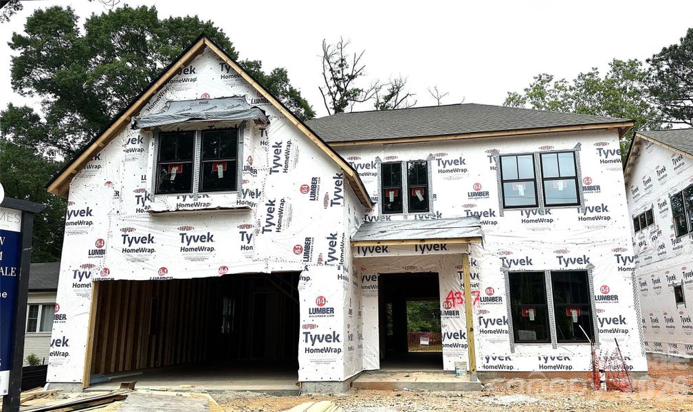 In-progress construction of a new home in , Charlotte, NC (Image 12).