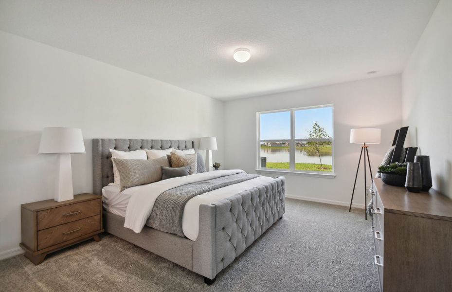 Furnished interior view inside a new home in Oakfield Lakes, Parrish (Image 10).