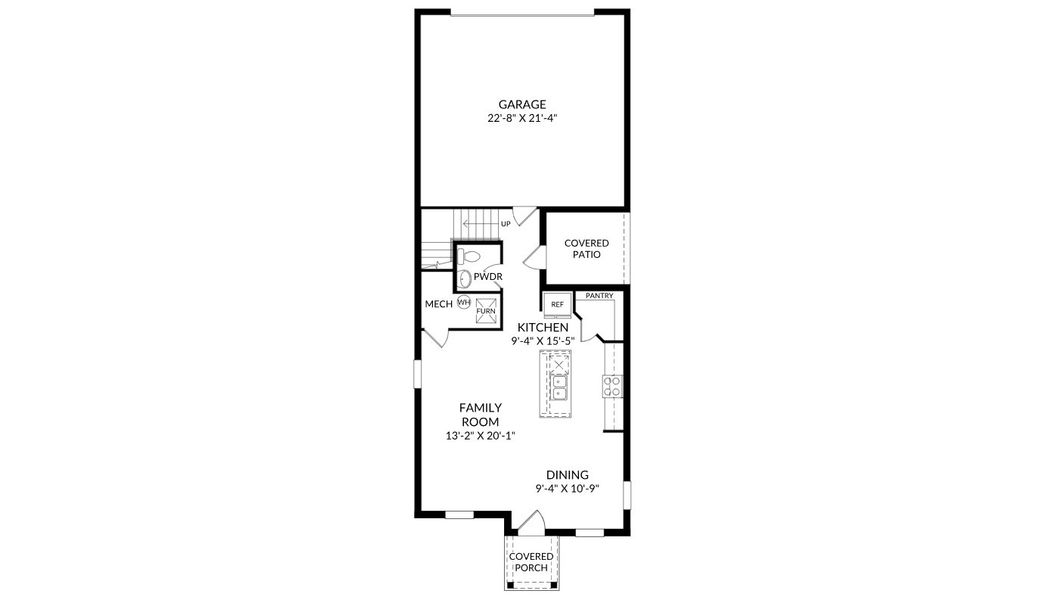 2D floor plan layout for the Mae by Stanley Martin Homes in Spring Walk at the Junction, Debary, FL (Image 4). 2D floor plan layout for the Mae by Stanley Martin Homes in Spring Walk at the Junction, Debary, FL (Image 4).