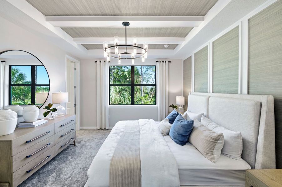Furnished interior view inside a new home in Everton, Lantana (Image 7).