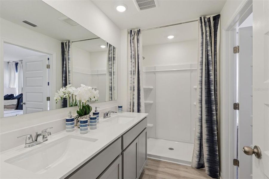 Furnished interior view inside a new home in Millstone, Lakeland (Image 22).