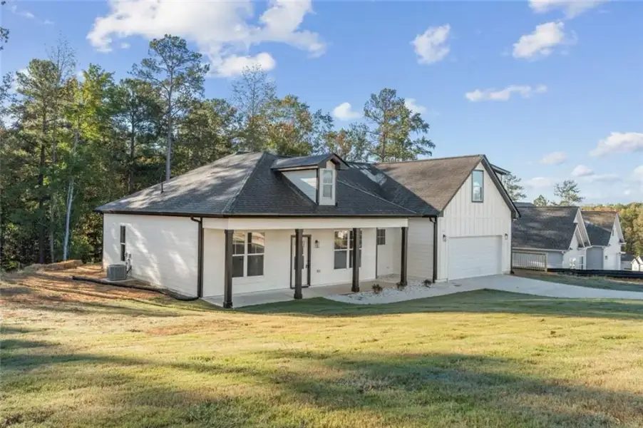 Exterior details and patio area of a home in , Douglasville (Image 4).