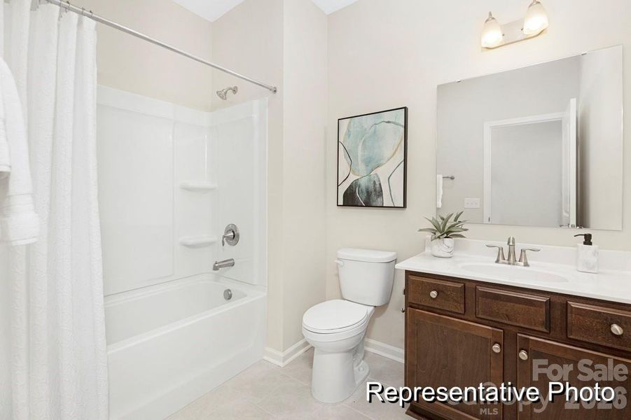 Furnished interior view inside a new home in Huntington Hills, Lincolnton (Image 21).