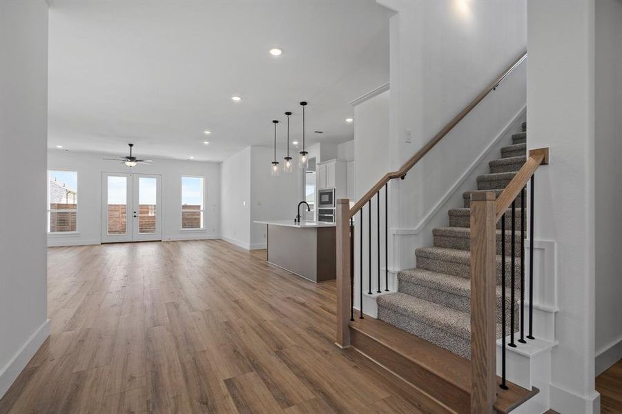 Spacious, unfurnished interior of a new home in Solterra, Mesquite (Image 28). Spacious, unfurnished interior of a new home in Solterra, Mesquite (Image 28).