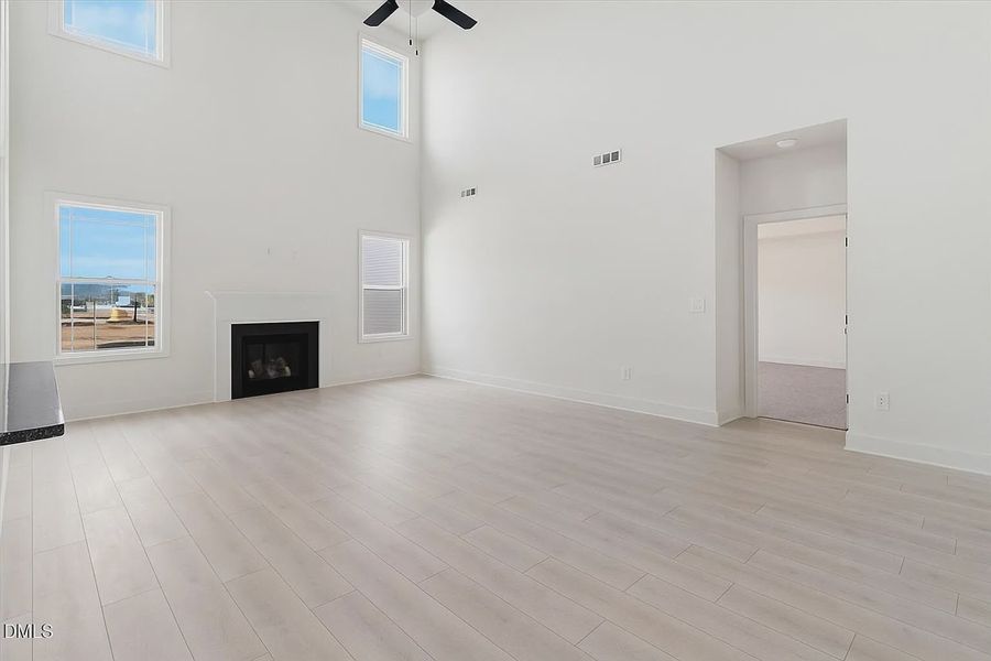 Spacious, unfurnished interior of a new home in Kelly Farms, Lillington (Image 17). Spacious, unfurnished interior of a new home in Kelly Farms, Lillington (Image 17).