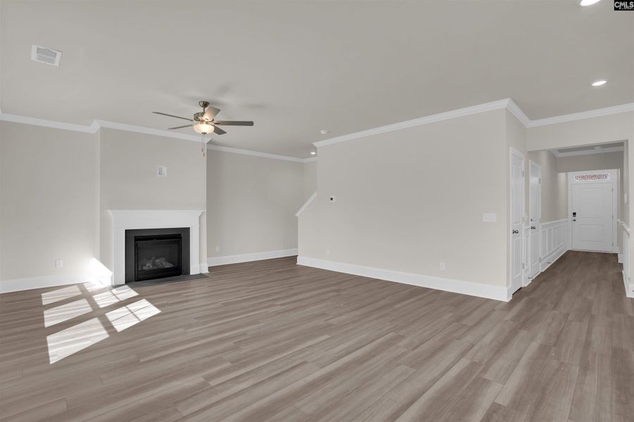 Spacious, unfurnished interior of a new home in Boykin Hills, Chapin (Image 13).