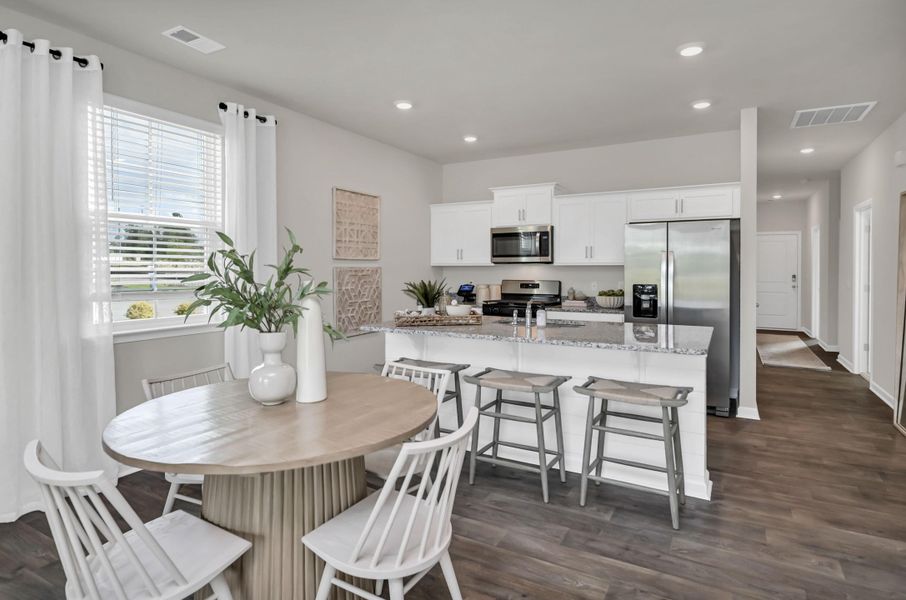 Furnished interior view inside a new home in Mulberry Landing, Orangeburg (Image 15).