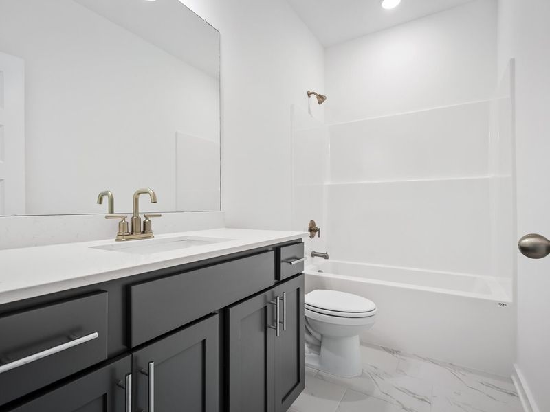 Furnished interior view inside a new home in Sage Farms, White House (Image 5).