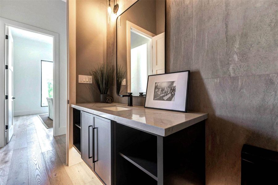 Furnished interior view inside a new home in , Houston (Image 11).