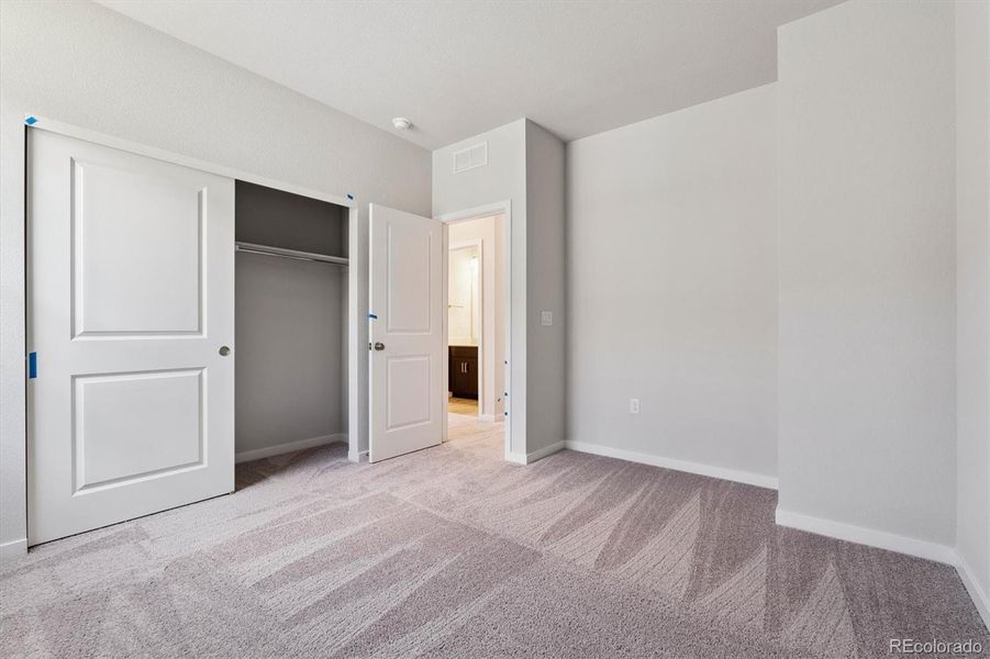 Spacious, unfurnished interior of a new home in Floret Collection at Parkdale Commons, Lafayette (Image 15).