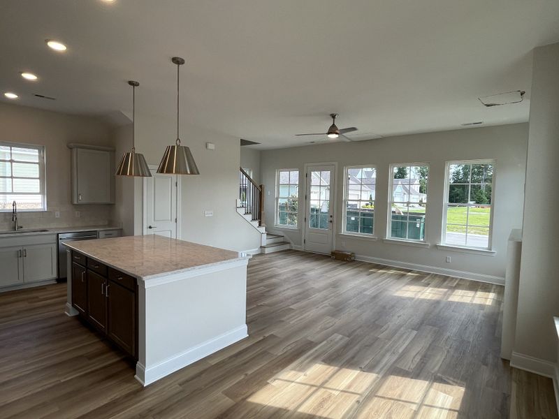 Spacious, unfurnished interior of a new home in Heritage Walk, Chattanooga (Image 13).