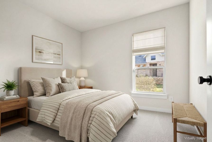 Furnished interior view inside a new home in Cottonwood Creek, Rowlett (Image 16).