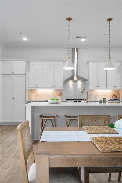 Furnished interior view inside a new home in Foxhall Residences, Douglasville GA, Douglasville (Image 20).