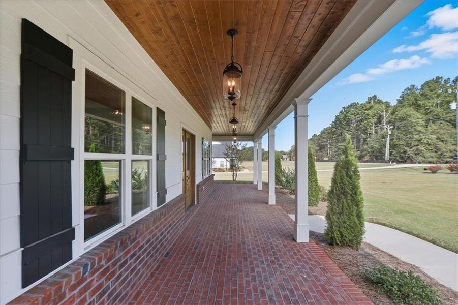 Exterior details and patio area of a home in , Monroe (Image 31). Exterior details and patio area of a home in , Monroe (Image 31).