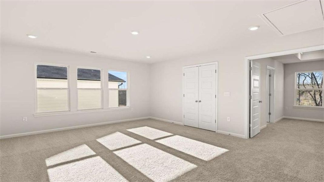 Spacious, unfurnished interior of a new home in Water Oak Estates, Lawrenceville (Image 21). Spacious, unfurnished interior of a new home in Water Oak Estates, Lawrenceville (Image 21).