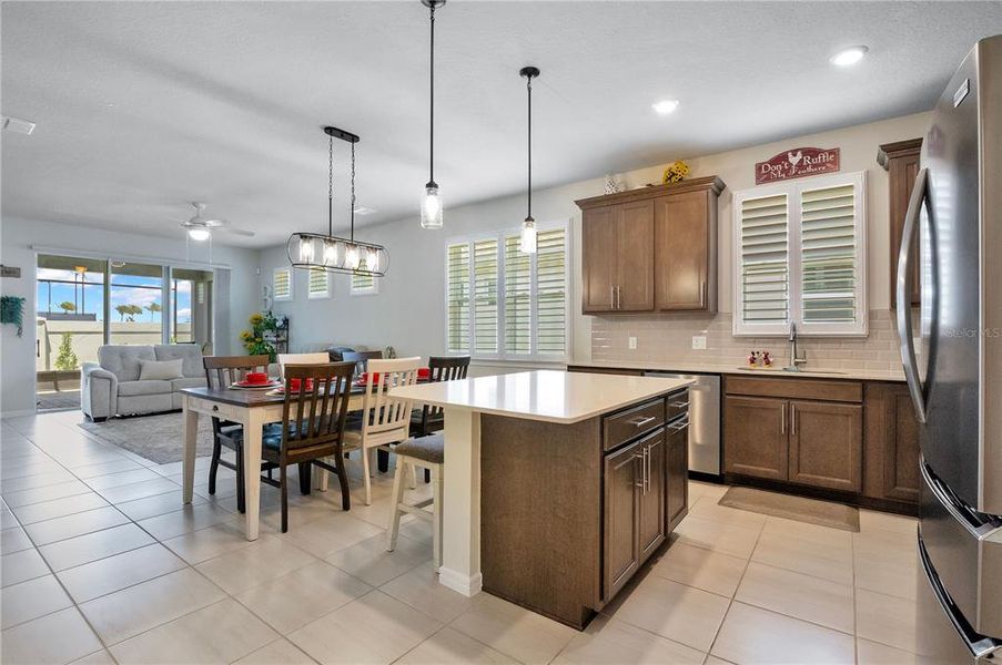 Furnished interior view inside a new home in Del Webb Oasis, Winter Garden (Image 7).