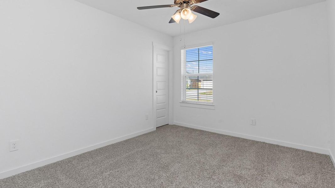 Spacious, unfurnished interior of a new home in Caldwell Crossing, Iowa Colony (Image 21). Spacious, unfurnished interior of a new home in Caldwell Crossing, Iowa Colony (Image 21).