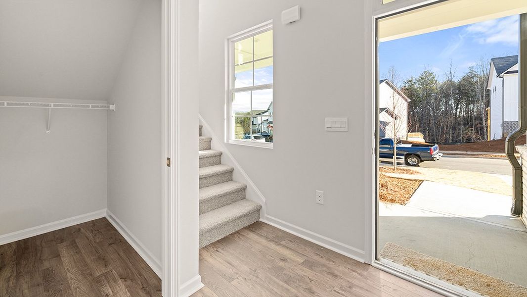 Representative unfurnished interior of a home built from the BELFORT by D.R. Horton in Falcon Landing, Gainesville (Image 11).