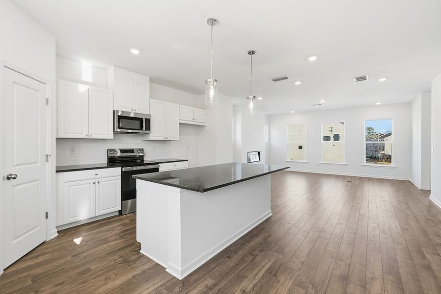 Furnished interior view inside a new home in Somerset at Veterans Memorial, Mableton (Image 8).