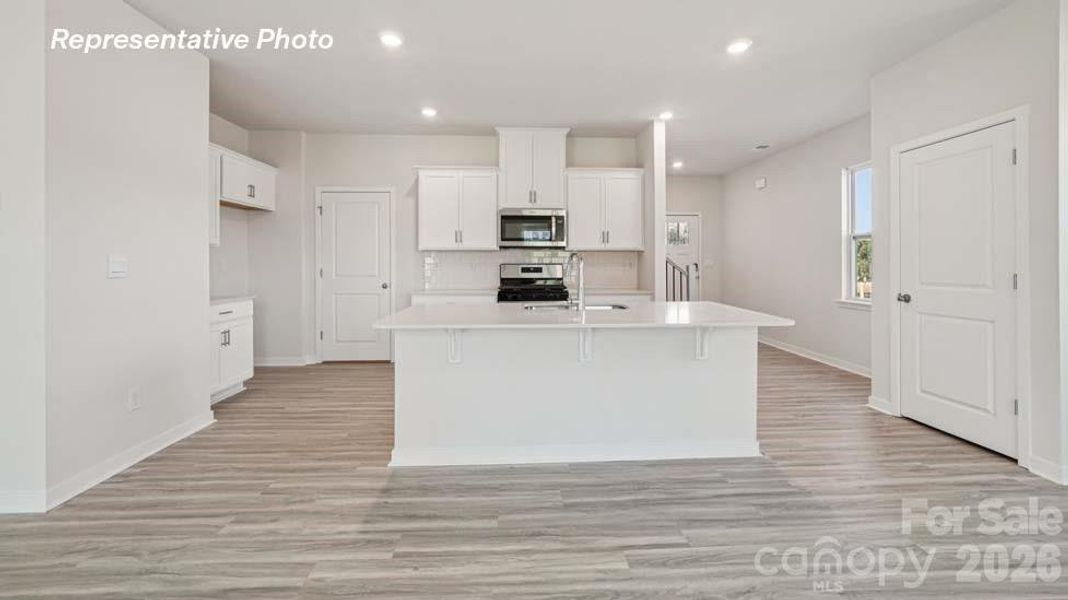 Furnished interior view inside a new home in Clark Creek Landing, Lincolnton (Image 7).