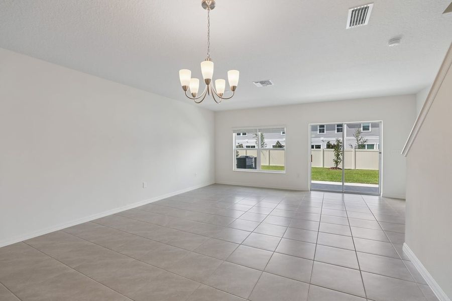 Spacious, unfurnished interior of a new home in Reserve at Forest Lake Townhomes, Lake Wales (Image 10). Spacious, unfurnished interior of a new home in Reserve at Forest Lake Townhomes, Lake Wales (Image 10).