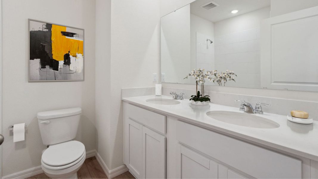 Furnished interior view inside a new home in Wexford Cove, Ormond Beach (Image 8).