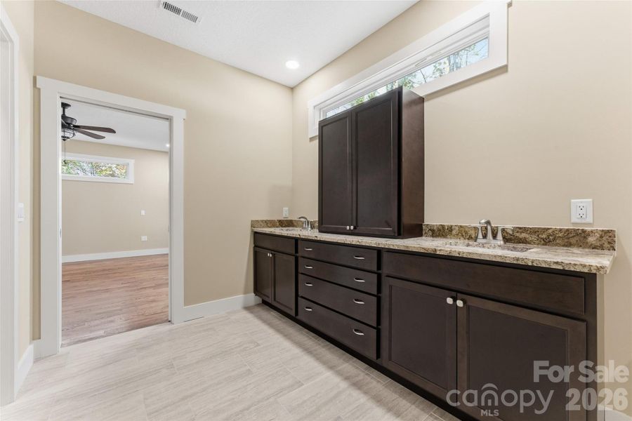 Furnished interior view inside a new home in , Hendersonville (Image 9).