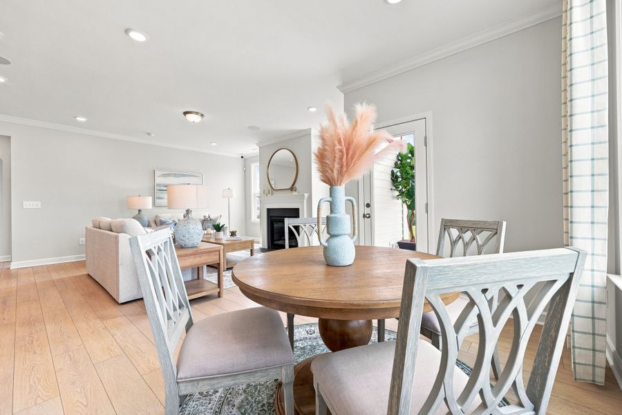 Representative furnished interior of a home built from the The Daphne C by Davidson Homes LLC in Wendell Ridge, Wendell (Image 35). Representative furnished interior of a home built from the The Daphne C by Davidson Homes LLC in Wendell Ridge, Wendell (Image 35).