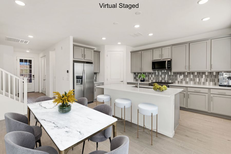 Furnished interior view inside a new home in Silverbell Ridge, Marana (Image 5).