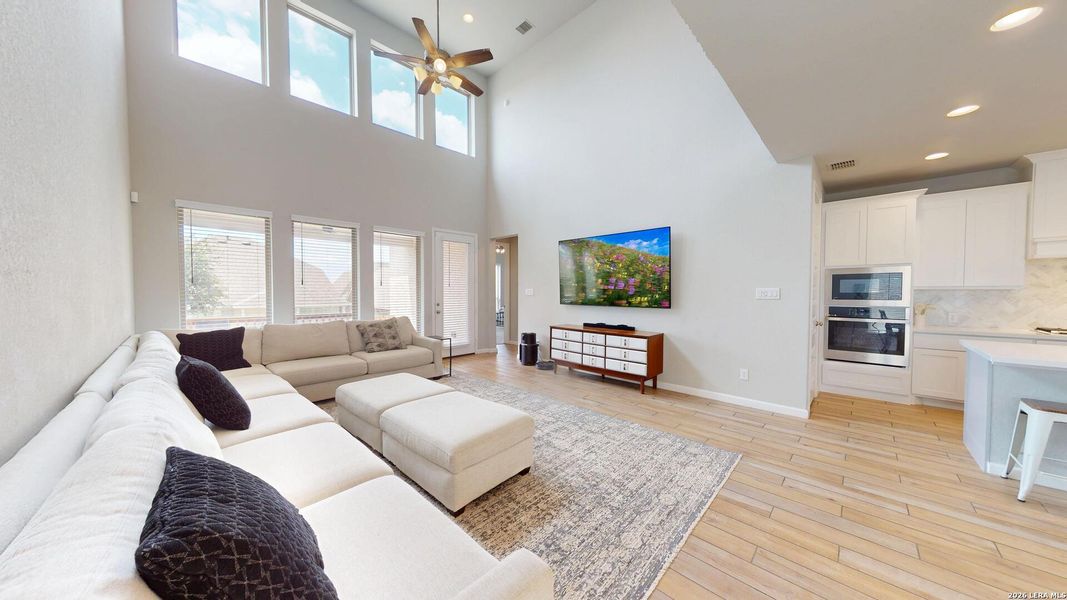 Furnished interior view inside a new home in Bison Ridge, San Antonio (Image 16).