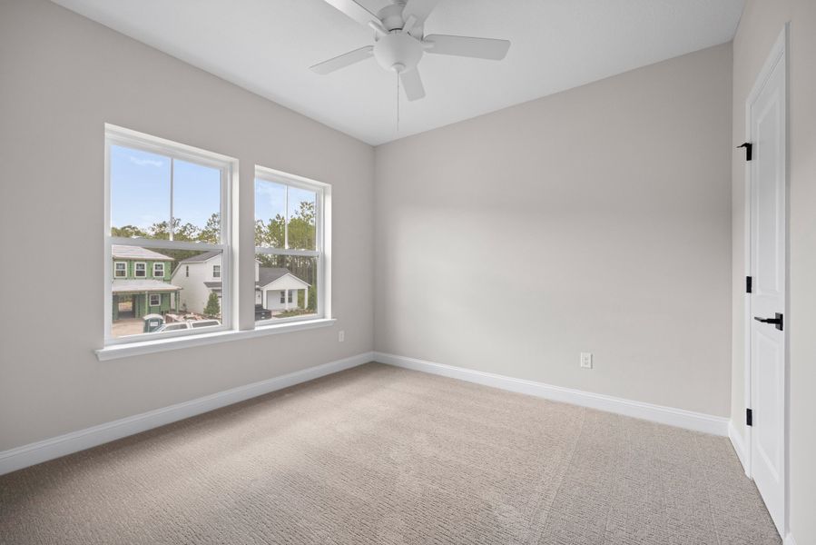 Representative unfurnished interior of a home built from the Walton by Riverside Homes in Mariposa at EverRange, Jacksonville (Image 66).