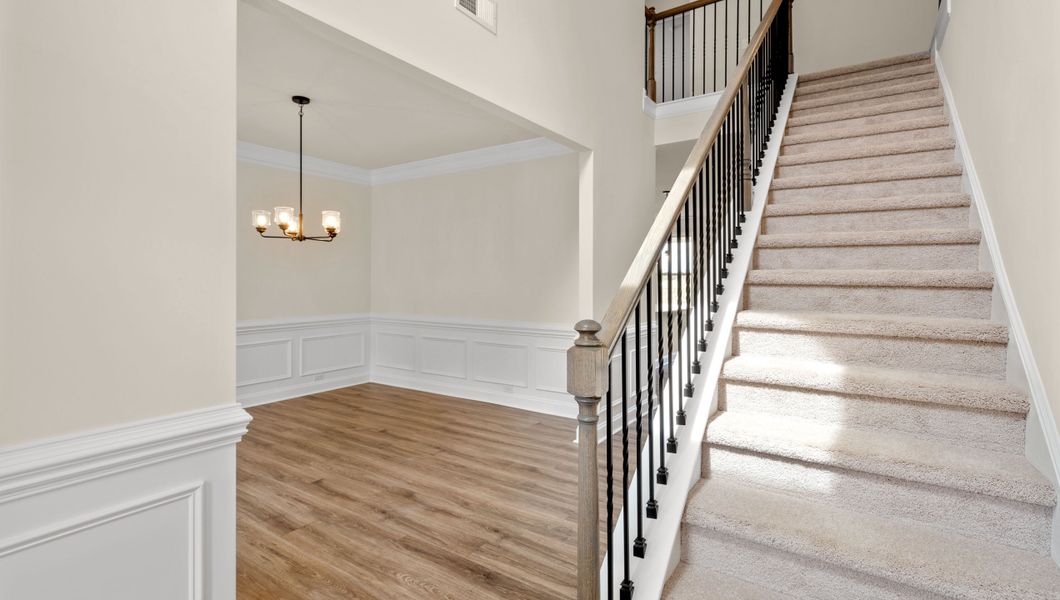 Spacious, unfurnished interior of a new home in Williams Ridge, Woodruff (Image 17).