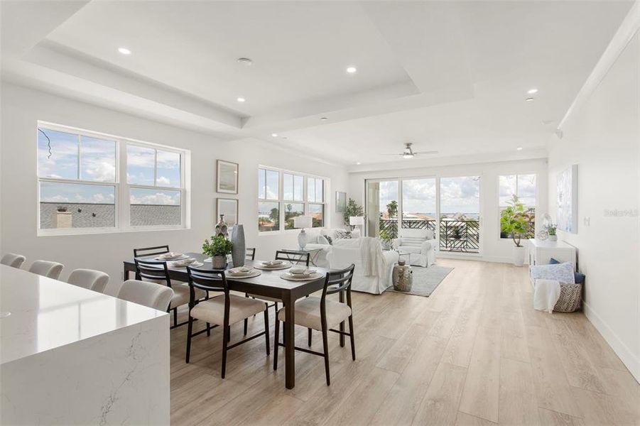 Furnished interior view inside a new home in , Tierra Verde (Image 9). Furnished interior view inside a new home in , Tierra Verde (Image 9).