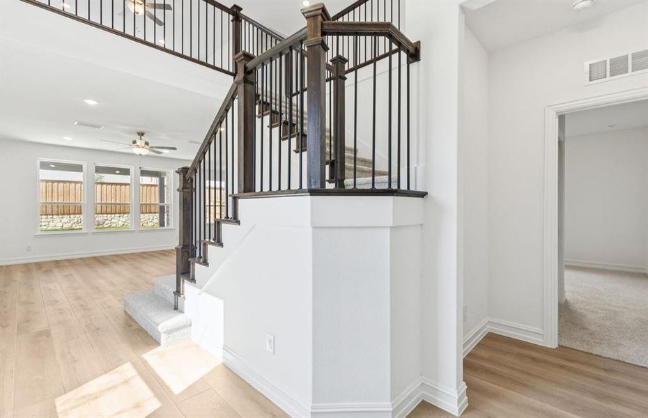 Welcoming entry into home