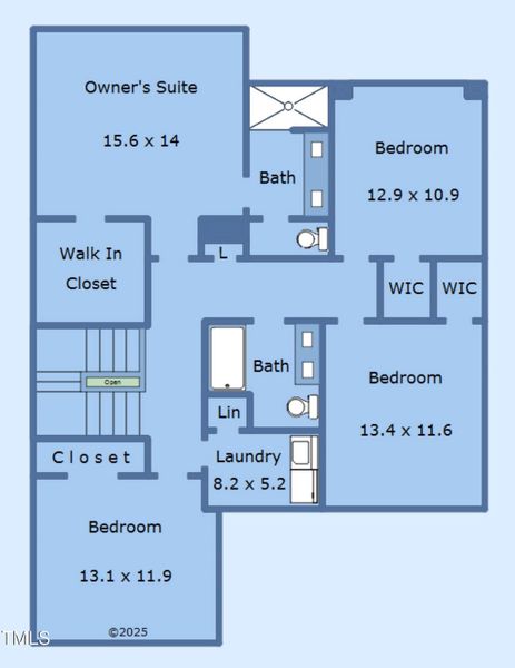 Floorplan-2nd-1753 Birdhaven Lane (Custo