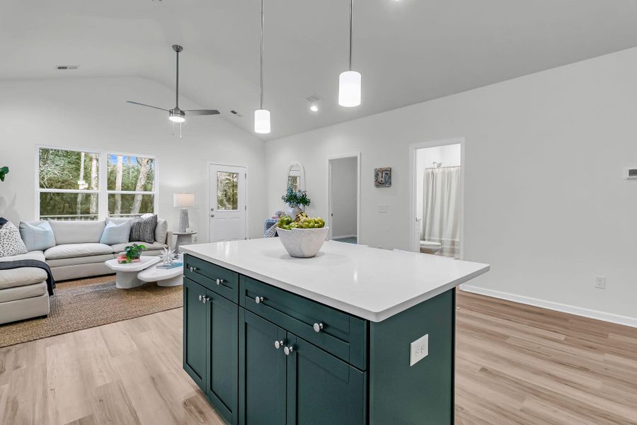 Furnished interior view inside a new home in , Summerville (Image 15).