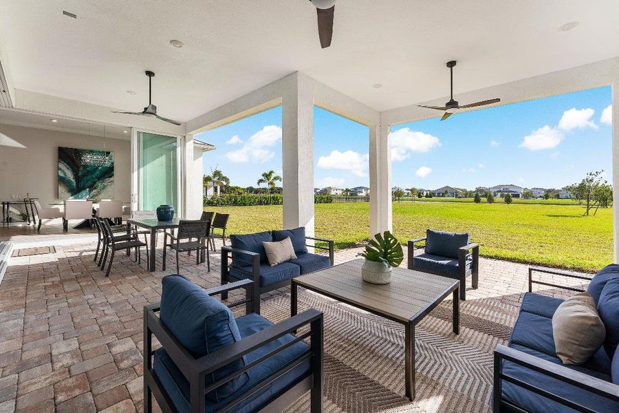 Extended Covered Patio