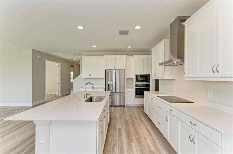 Furnished interior view inside a new home in Mirada, San Antonio (Image 12).