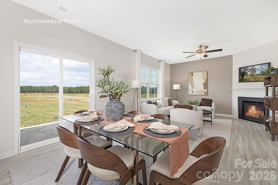 Furnished interior view inside a new home in Silverstein, Salisbury (Image 20).